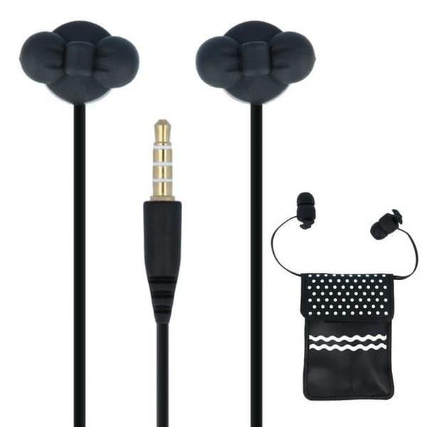 Forever CM-370  Bow Tie In-ear hörlurar Black