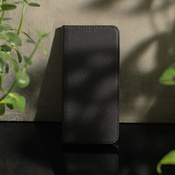 iPhone 17 Air - Smart Magnet Mobilplånbok Svart Svart