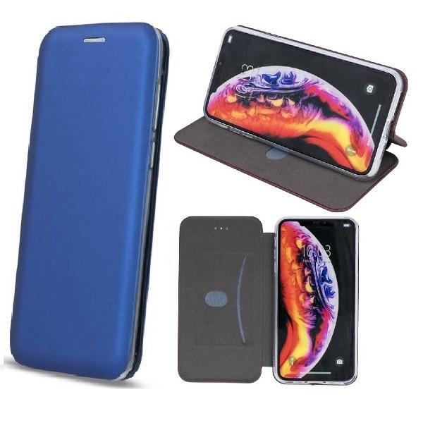 iPhone XS Max - Smart Diva Flip Case Mobiililompakko - Tummansininen Marine blue