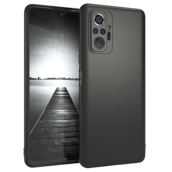 Realme GT NEO 2 - Matt TPU Soft Cover - Sort Black