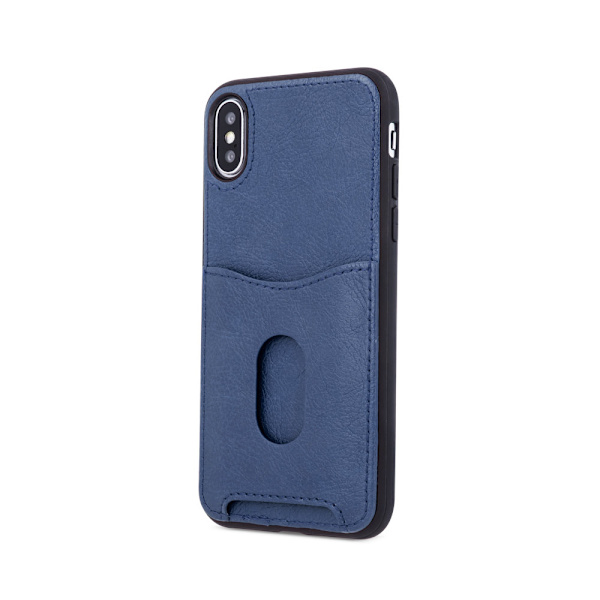 Samsung Galaxy S9 - Fickfodral Bakstycket - Marinblå Marinblå