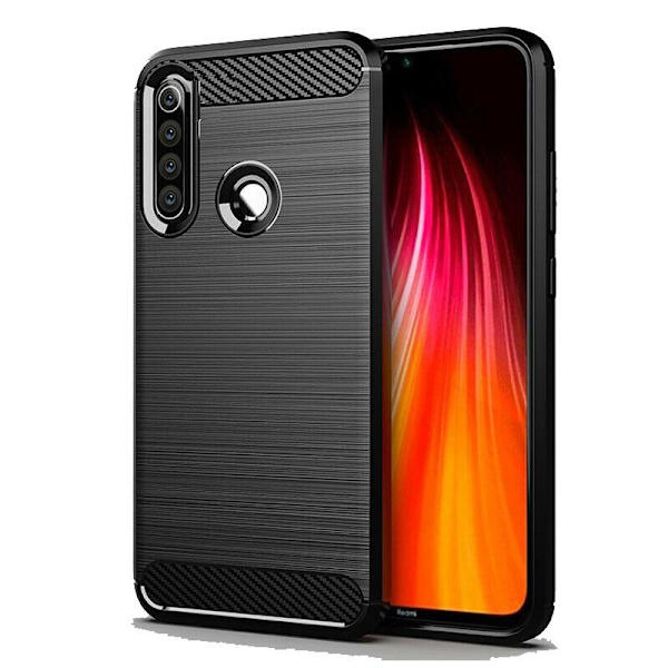 Huawei P Smart Z - Flexibel Carbon Mjuk TPU Skal - Svart Svart