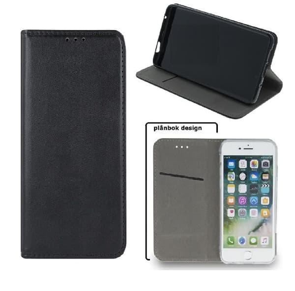 LG K20 - Smart Magnetic Mobilpung - Sort Black