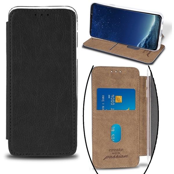 Samsung Galaxy J6 Plus - Smart Prime Mobile Wallet - Sort Black
