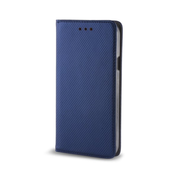 iPhone 11 - Smart Magnet Flip Case Mobilplånbok - Marinblå Marine blue