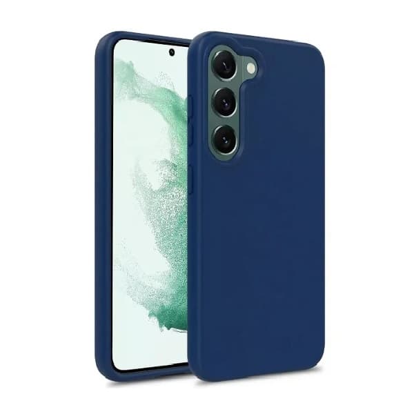 Samsung Galaxy A17 / A17 5G - Matt TPU Mjuk Skal - Mörkblå Mörkblå