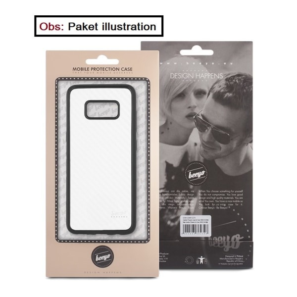 Samsung Galaxy S8 - Beeyo Carbon Bagcover - Pink Pink