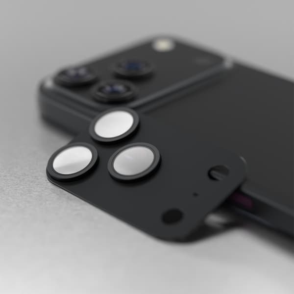 iPhone 18 Pro / 18 Pro Max – Etteri Full Kameraskydd 9H – Dark Grey Dark grey