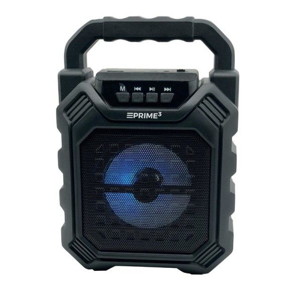 Trådløs bærbar Bluetooth-højttaler FM-radio, Hukommelseskort, AUX Black