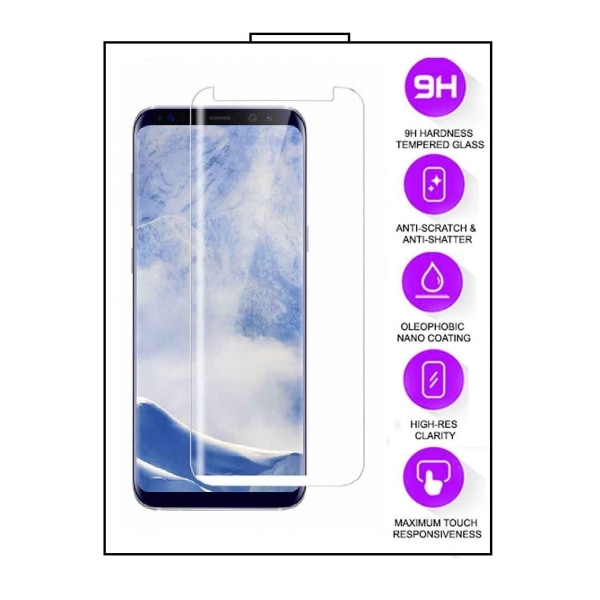 Samsung Galaxy S9 - iGlow-5D Härdat Glas - Transparent Transparent