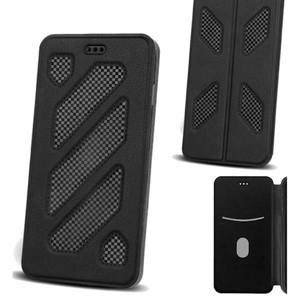 Samsung Galaxy S8 - Smart Solid Mobilplånbok - Svart Svart
