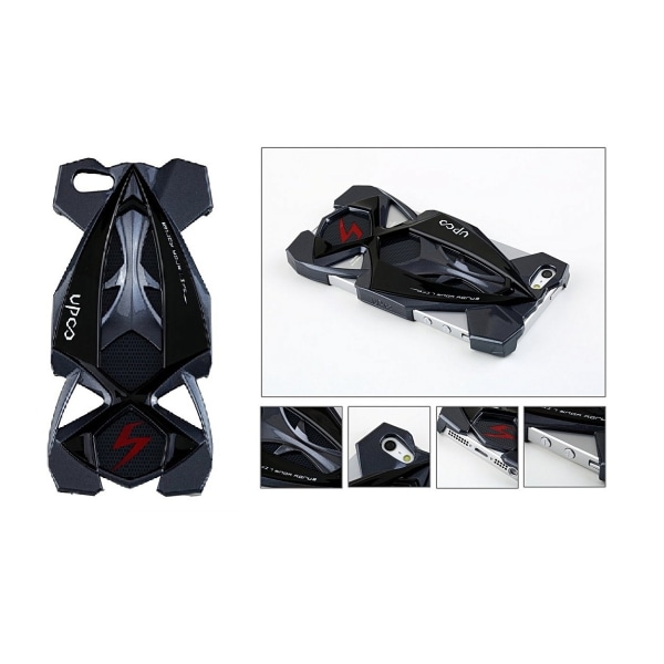 iPhone 6 / 6s - 3D F1-Racing Bil Cover Bagcover - Sort Black