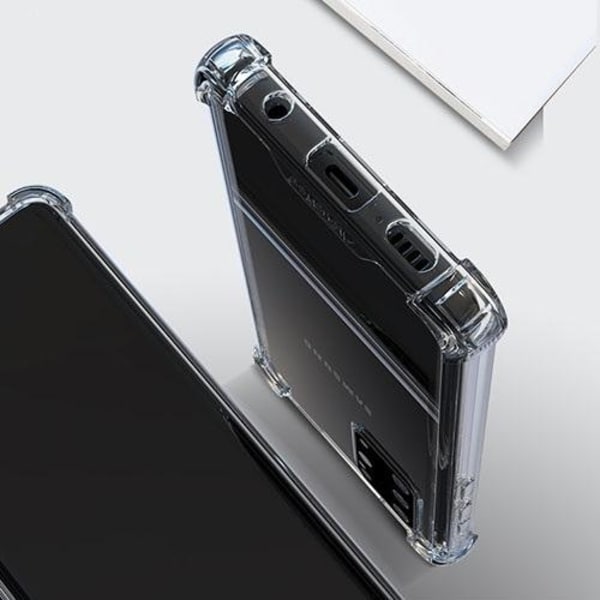 Samsung Galaxy S20 Plus - Bumper Extra Stöttåligt Mjuk Skal Transparent
