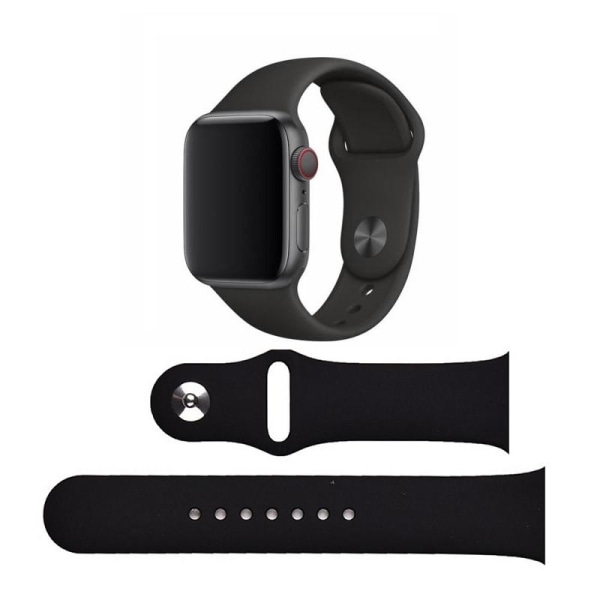 Kompatibel urrem til Apple Watch 49 mm/ 45/ 44/ 42 mm Black