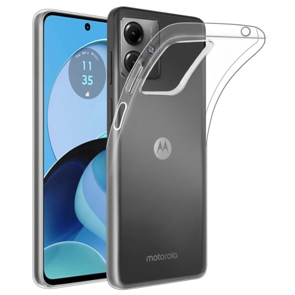 Motorola Moto G14 - Gennemsigtigt slankt cover Transparent