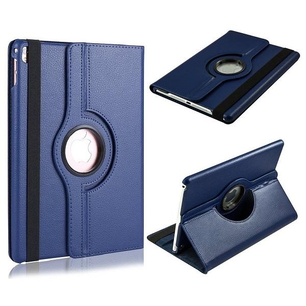 iPad Mini 1 / 2 / 3 - Roterbart 360° etui - Blå Blue