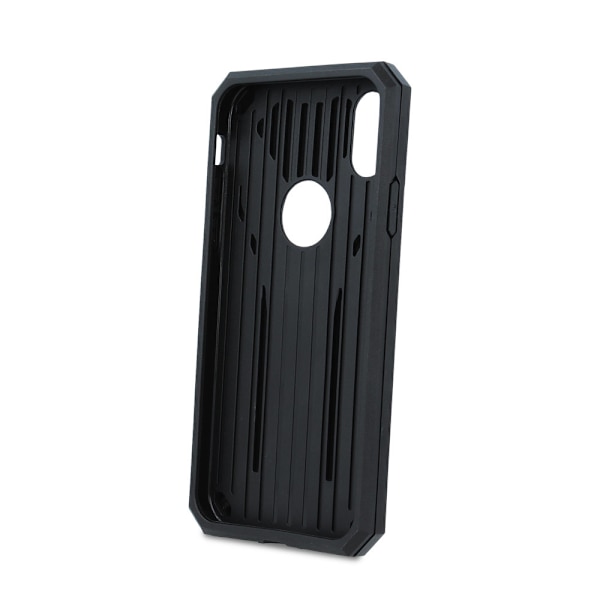 Samsung Galaxy M20 - Defender Skydd Skal med Stativ  - Svart Black