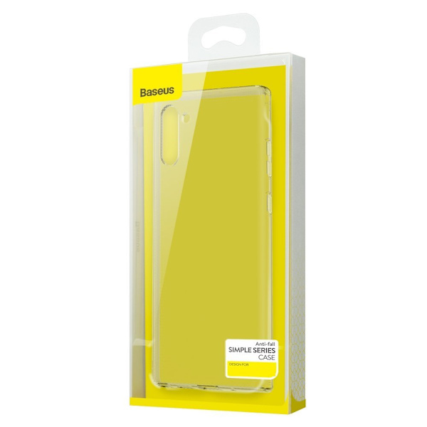 Samsung Galaxy Note 10 - BASEUS Anti-släpp Transparent Gel Skal Transparent