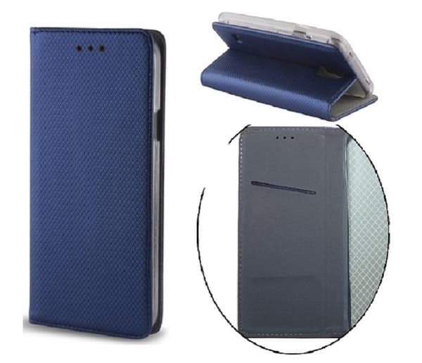 Samsung Galaxy S20 Plus - Smart Magnet Mobilplånbok - Marinblå Marine blue