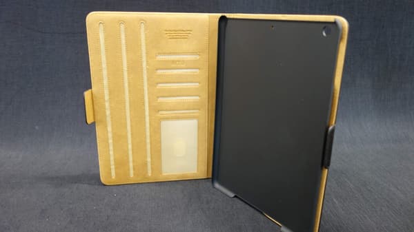 iPad Air-1 - Business Edition Läder Toppkvalite Plånbokfodral Black