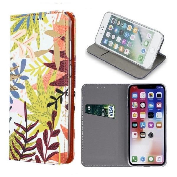 Samsung A6 Plus (2018) - Smart Trendy Autumn Mobilplånbok Tree
