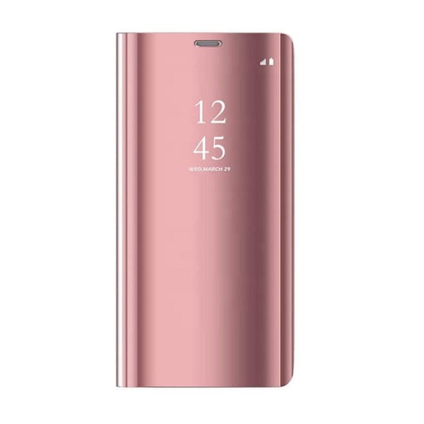 iPhone 13 Pro Max - Clear View Fodral - Rosa Pink
