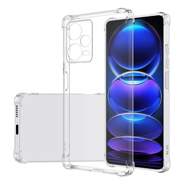 Xiaomi Redmi Note 12 Pro - Bumper Stöttåligt Slim Skal Transparent