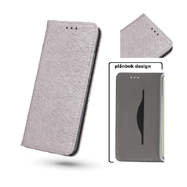 iPhone X / XS - Smart Shine Flip Case Mobilpung - Rose Gold Pink gold
