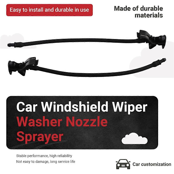 Bil Vindrutespolare Munstycke Spridare BB5Z17603A för 2010-2014 Explorer MK5 2011-2018