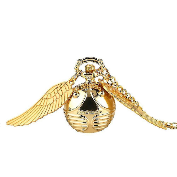 Gyldne Vinger Snitch Action Legetøjsur Kvartsur Halskæde Quidditch Bolde Snitch Legetøj Fly Tyv Ure