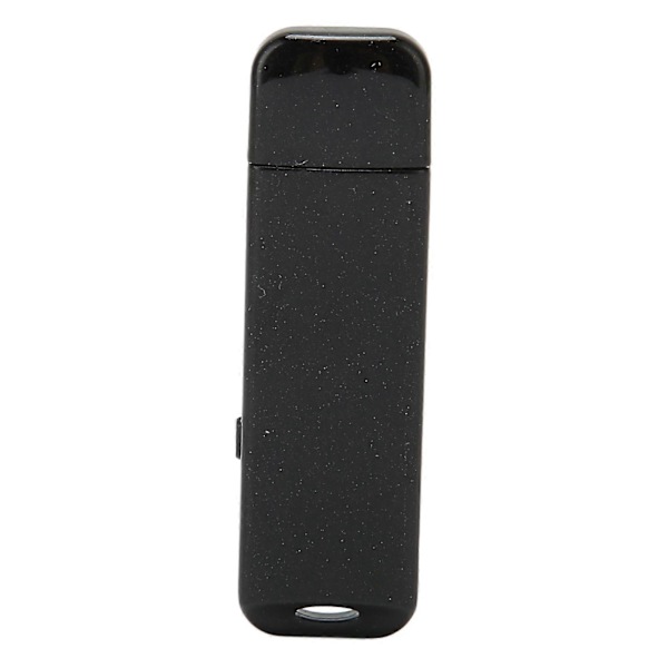 Digital USB Stemmeoptager U Disk Formet AI Intelligent HD Støjreduktion Stemmeaktiveret USB Flashdrev Optager Neutral Engelsk, Sort 32GB
