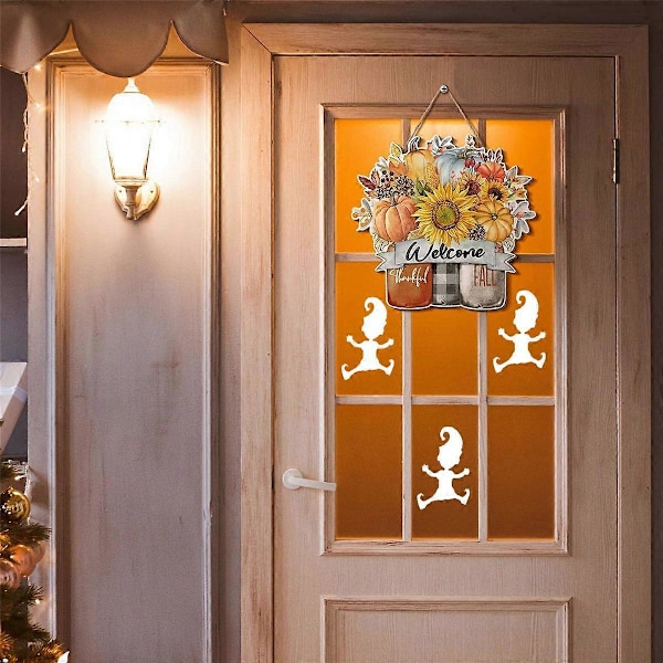 Tonttu Stencil Jäljet Jälkimalli Ikkunakoristeet Mini Tonttu Stencil Jäljet Tonttu Oven Tarvikkeet