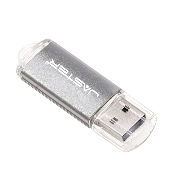 Nyckelring Ultra Mini USB Flash Drive USB2.0 Minnesgränssnitt Silver 128GB
