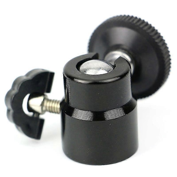 Mini 1/4\" 360° Svängbart Kulhuvudskruv Stativ Dslr Kulhuvud Stativ För Kamera Shytmv
