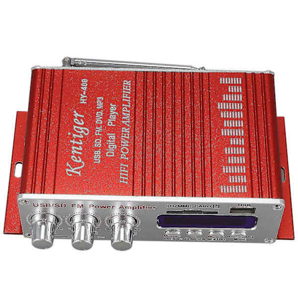 Kentiger Hy-400 Hi-fi Bilstereo Forstærker Radio Mp3 Højttaler