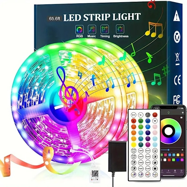 20m LED Light Bluetooth RGB Light LED Light Strip