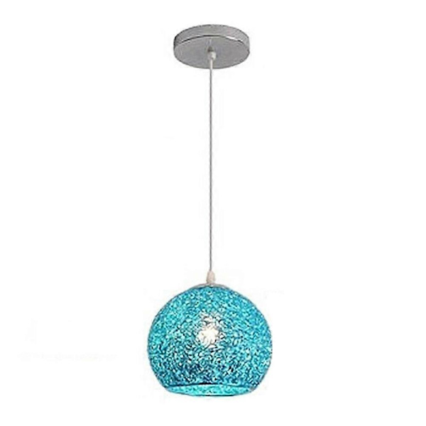 Kjøkkenpendel Lys Soverom Taklamper Hotell Lampe Blå Lysekrone Belysning