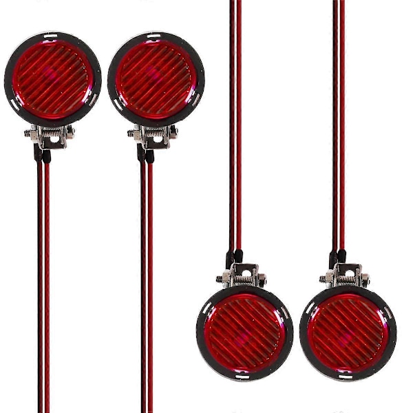 LED Lys Frontlykter Spotlight for -4 TRX6 Axial SCX10 SCX24 1/10 1/24 RC Bil Lastebil Dekorasjonsdeler 4LED C