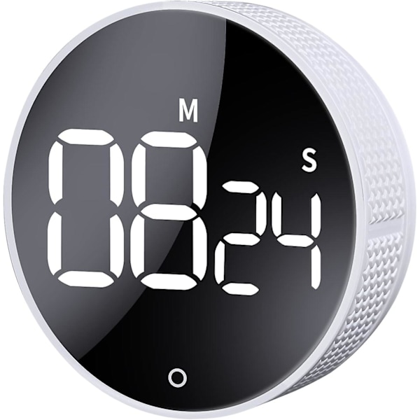 Køkken Timer Stor LED Magnetisk Digital Nedtællings- og Opkørselstimer Visuel Timer Nem for Børn Seniorer Lærere og til Klasseværelse Lektier Madlavning Fitness