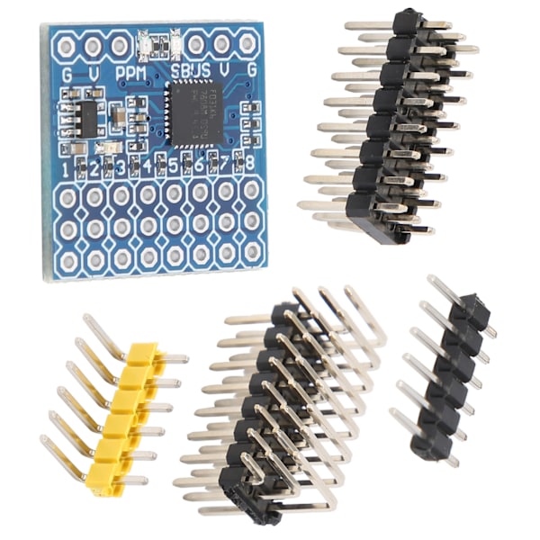 RC Drone-mottaker 8CH Signalkonvertermodul for PPM/PWM/SBUS for FPV Racing Drone