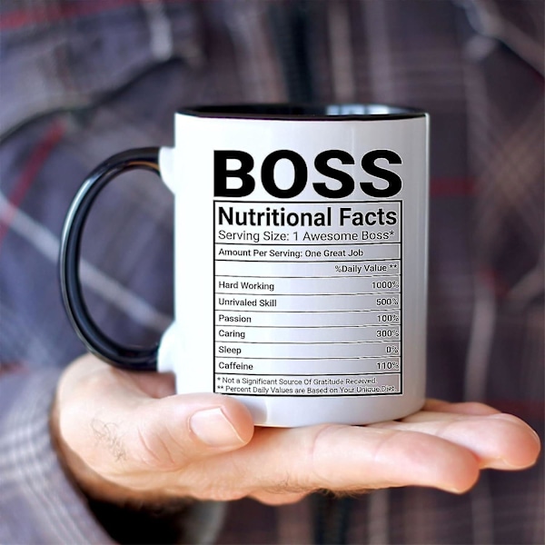 Boss Mug The Office Födelsedagspresenter Till Boss Kvinnor Män Roliga Arbetspresenter 1 Boss Kaffe Mugg Boss Lady C