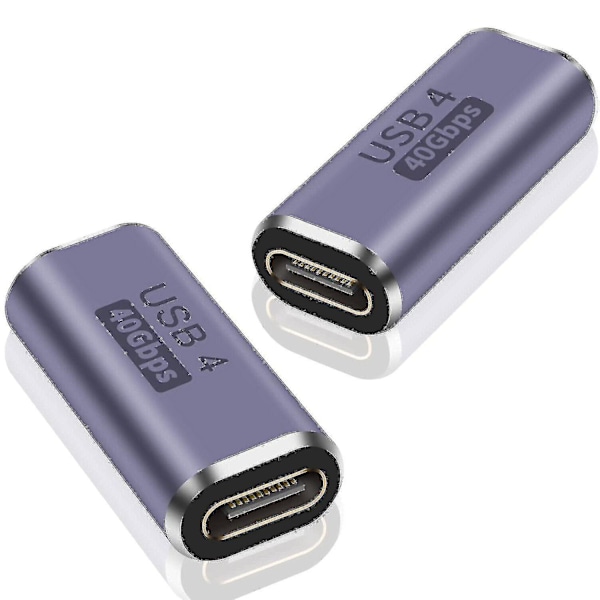 USB Type C 3.2 100W Hun-Hun Forlænger 40 Gbps 8K Adapter USB4 Stik Ny