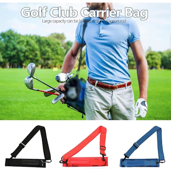 Golfklubbsväskor Golfklubbsbärväska Lätt Bärbar Driving Range Course Träningsväska Pack Present Sport Restillbehör
