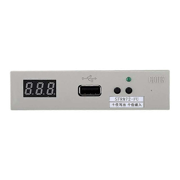 SFRM72- 3,5 tommer 72KB USB Diskettedrev-emulator til Happy Broderimaskine Industri