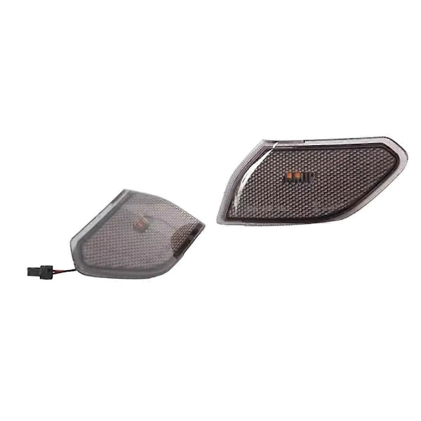Røkt Svart LED Front Side Marker Lys Blinklys Lampe Rundt Øyenbryn Side Lampe for JL 2018+