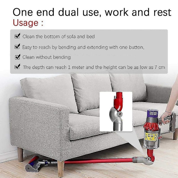 Pohja-adapteri V7 V8 V10 V11 V15 Pikakiinnityssovitin Työkalu Pohja-adapteri 967762-01home Cleani