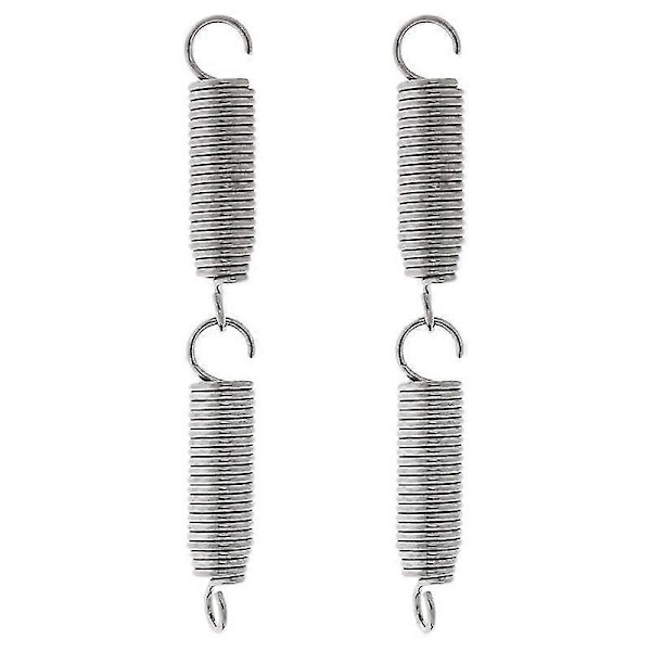 4 stycken trummpedal hammare klubba fjädrar silver snabb respons trummpedal trummpedal klubba delar
