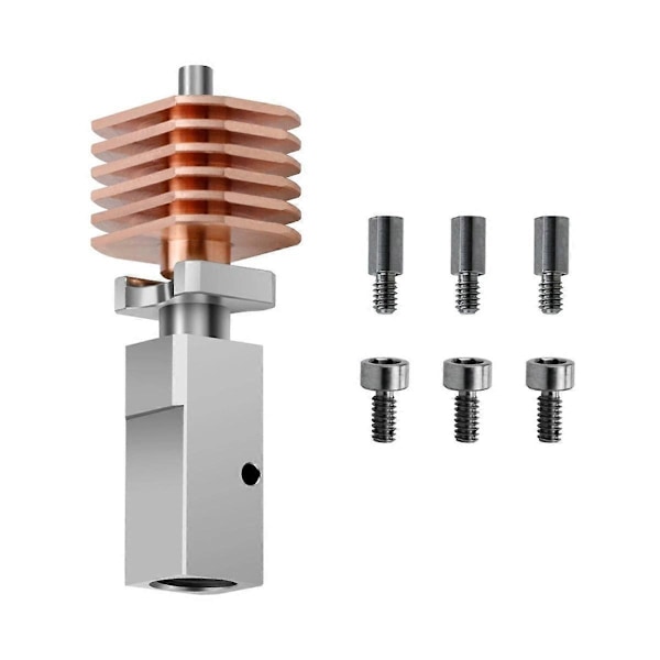 Hotend för P1S X1 V3.0 Uppgradering Hotend för Bamboo Titanlegering Hotend Högtemperaturutskrift