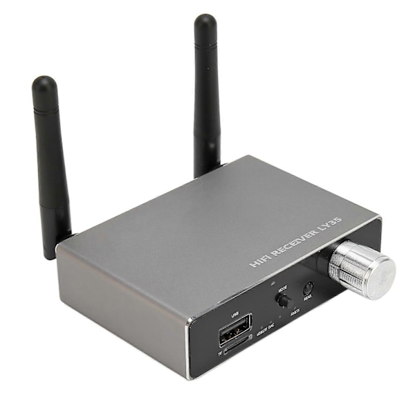Bluetooth lydmottaker-sender for Toslink koaksial trådløs Bluetooth lyd digital til analog konverter