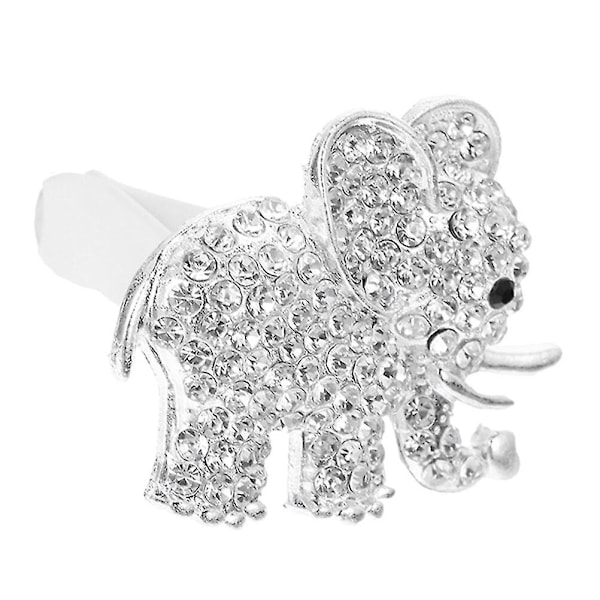 1 Set Bilventilationsklämma Rhinestone Bilcharm Bil Luftfräschare Tillbehör Bilinredning Dekoration